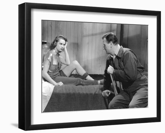 Jet pilot by Josef von Sternberg 1957-null-Framed Photo