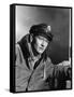 Jet pilot by Josef von Sternberg with John Wayne 1957 (b/w photo)-null-Framed Stretched Canvas