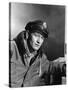 Jet pilot by Josef von Sternberg with John Wayne 1957 (b/w photo)-null-Stretched Canvas