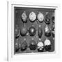 Jet Pilot Helmets and Goggles Hanging on Hooks-Charles E^ Steinheimer-Framed Photographic Print