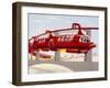 Jet-Propelled Monorail-null-Framed Art Print