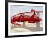 Jet-Propelled Monorail-null-Framed Art Print