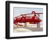 Jet-Propelled Monorail-null-Framed Art Print