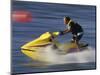 Jet Skier-null-Mounted Photographic Print