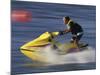 Jet Skier-null-Mounted Photographic Print