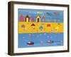 Jet Skis and Kites-Gordon Barker-Framed Giclee Print