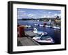Jet Skis on Moosehead Lake, Northern Forest, Maine, USA-Jerry & Marcy Monkman-Framed Premium Photographic Print