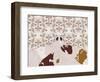 Jet Swarm Pattern-Belen Mena-Framed Giclee Print