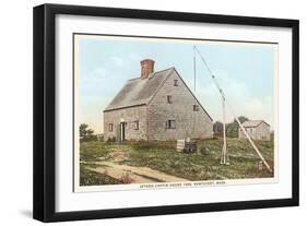 Jethro Coffin House, Nantucket, Massachusetts-null-Framed Art Print