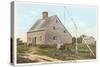 Jethro Coffin House, Nantucket, Massachusetts-null-Stretched Canvas