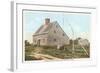 Jethro Coffin House, Nantucket, Massachusetts-null-Framed Art Print