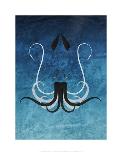 Giant Squid - Jethro Wilson Contemporary Wildlife Print-Jethro Wilson-Art Print