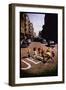 Jets' Dance on Busy Street in Scene from West Side Story-Gjon Mili-Framed Photographic Print