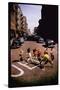 Jets' Dance on Busy Street in Scene from West Side Story-Gjon Mili-Stretched Canvas