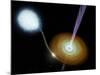 Jets of Material Shooting out from the Neutron Star in the Binary System 4U 0614+091-Stocktrek Images-Mounted Photographic Print