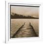 Jetty And Loch-Bill Philip-Framed Giclee Print