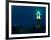 Jetty Lighthouse, Warnemunde, Germany-Russell Young-Framed Photographic Print