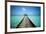 Jetty Maldives-Massimo Borchi-Framed Poster