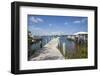 Jetty, New Plymouth, Green Turtle Cay, Abaco Islands, Bahamas, West Indies, Central America-Jane Sweeney-Framed Photographic Print