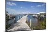 Jetty, New Plymouth, Green Turtle Cay, Abaco Islands, Bahamas, West Indies, Central America-Jane Sweeney-Mounted Photographic Print