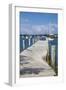 Jetty, New Plymouth, Green Turtle Cay, Abaco Islands, Bahamas, West Indies, Central America-Jane Sweeney-Framed Photographic Print