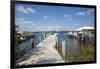 Jetty, New Plymouth, Green Turtle Cay, Abaco Islands, Bahamas, West Indies, Central America-Jane Sweeney-Framed Photographic Print