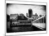 Jetty of The River Thames View with the 20 Fenchurch Street Building (The Walkie-Talkie) - London-Philippe Hugonnard-Mounted Photographic Print