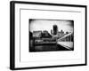 Jetty of The River Thames View with the 20 Fenchurch Street Building (The Walkie-Talkie) - London-Philippe Hugonnard-Framed Photographic Print