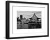 Jetty of The River Thames View with the 20 Fenchurch Street Building (The Walkie-Talkie) - London-Philippe Hugonnard-Framed Art Print