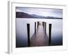 Jetty on Derwentwater, Cumbria, UK-Nadia Isakova-Framed Photographic Print