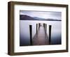 Jetty on Derwentwater, Cumbria, UK-Nadia Isakova-Framed Photographic Print