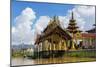 Jetty on Inle Lake, Shan State, Myanmar-Keren Su-Mounted Photographic Print