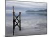 Jetty on the Old Penal Colony of Sarah Island in Macquarie Harbour, Tasmania-Julian Love-Mounted Photographic Print