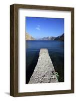 Jetty on the Secluded and Remote North Coast of Kalymnos Island-David Pickford-Framed Photographic Print