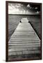 Jetty Perspective, Grand Cayman Island-George Oze-Framed Photographic Print