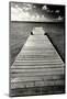 Jetty Perspective, Grand Cayman Island-George Oze-Mounted Photographic Print