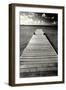 Jetty Perspective, Grand Cayman Island-George Oze-Framed Photographic Print