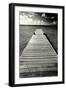 Jetty Perspective, Grand Cayman Island-George Oze-Framed Photographic Print