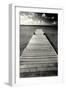 Jetty Perspective, Grand Cayman Island-George Oze-Framed Photographic Print