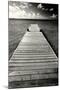 Jetty Perspective, Grand Cayman Island-George Oze-Mounted Photographic Print