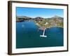 Jetty, Portobello, Otago Peninsula, and Otago Harbour, Dunedin, South Island, New Zealand-David Wall-Framed Photographic Print