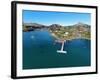 Jetty, Portobello, Otago Peninsula, and Otago Harbour, Dunedin, South Island, New Zealand-David Wall-Framed Photographic Print