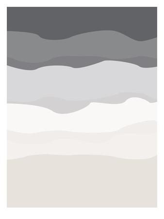 Gray Beige Abstract