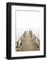 Jetty, the Baltic Sea, Wooden Jetty, Bathing Jetty-Nora Frei-Framed Photographic Print