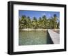 Jetty, Tobaco Caye, Belize, Central America-Jane Sweeney-Framed Photographic Print