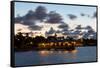 Jetty View - Sunrise to Key West - Florida-Philippe Hugonnard-Framed Stretched Canvas