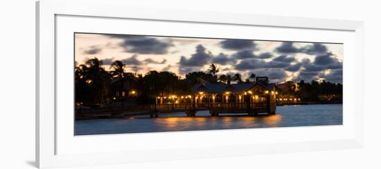 Jetty View - Sunrise to Key West - Florida-Philippe Hugonnard-Framed Photographic Print