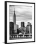 Jetty View with City and the Empire State Building-Philippe Hugonnard-Framed Photographic Print