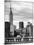 Jetty View with City and the Empire State Building-Philippe Hugonnard-Mounted Photographic Print