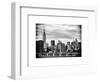 Jetty View with City and the Empire State Building-Philippe Hugonnard-Framed Art Print